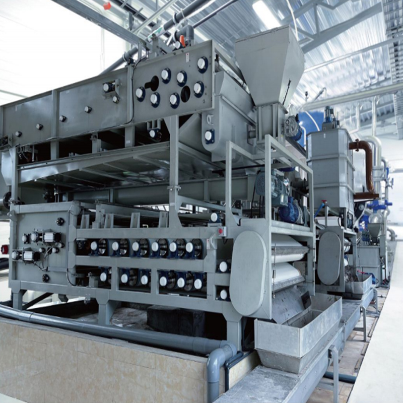 High Dry Belt Type Sludge Dewatering Machine