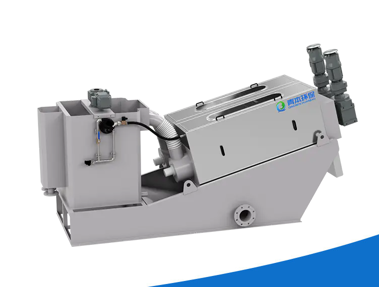 What is a Screw Press Sludge Dewatering Machine?