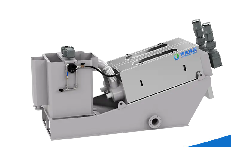 What is a Screw Press Sludge Dewatering Machine?