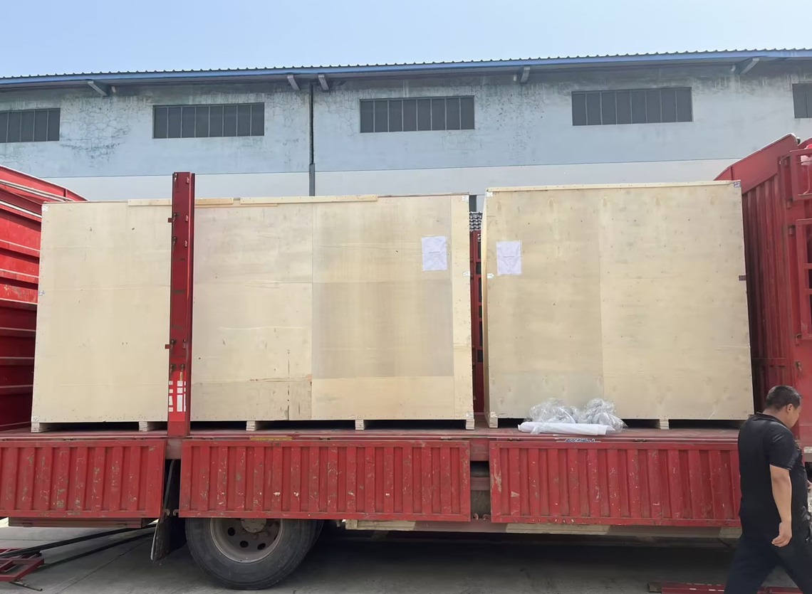 Qingben Environmental Technology Exports Screw Press and Dosing Equipment to Italy